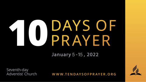 10 Days of Prayer Website